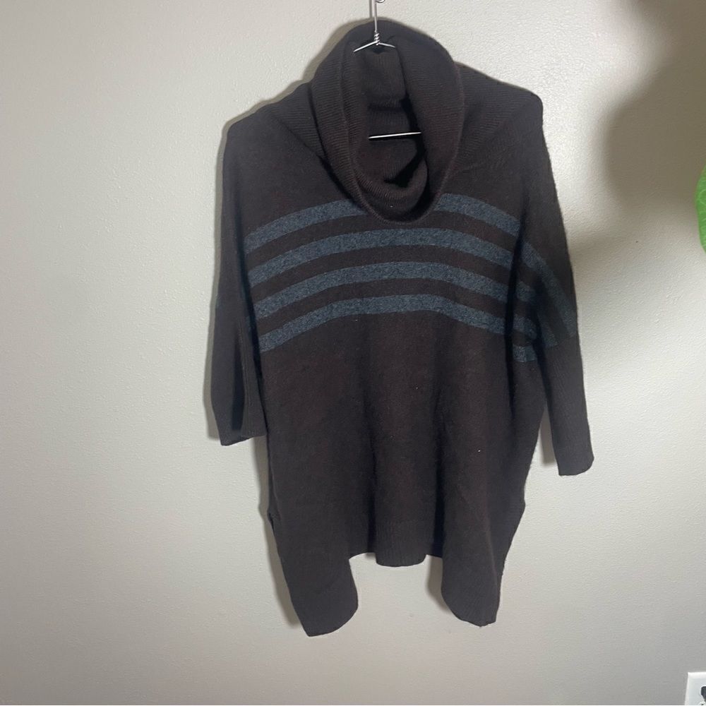 Ply cashmere cowl neck sweater